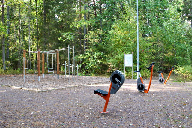 Norrlidsbadets utegym