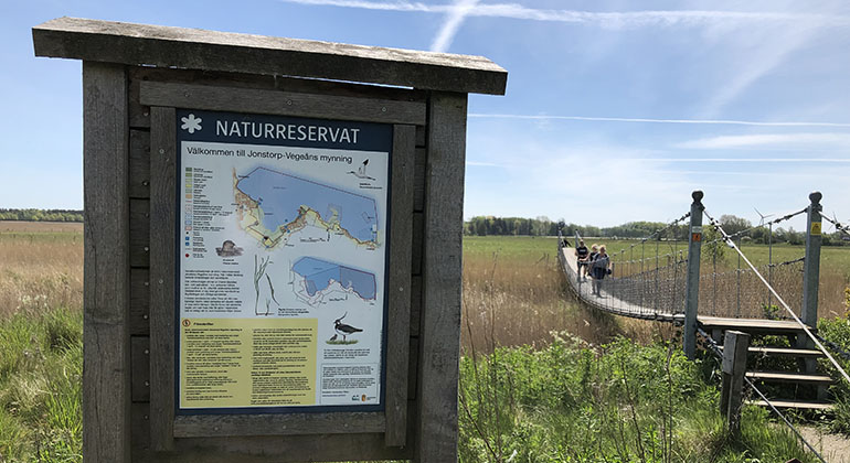 Välkommen till Jonstorp-Vegeå mynning