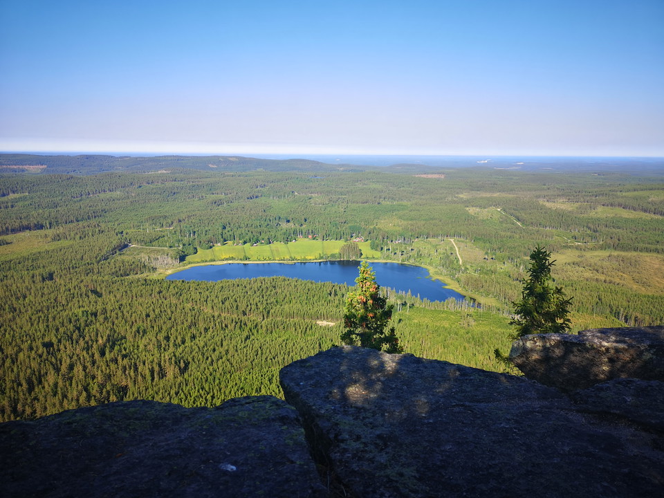 Utsikt mot nordost från Blacksås