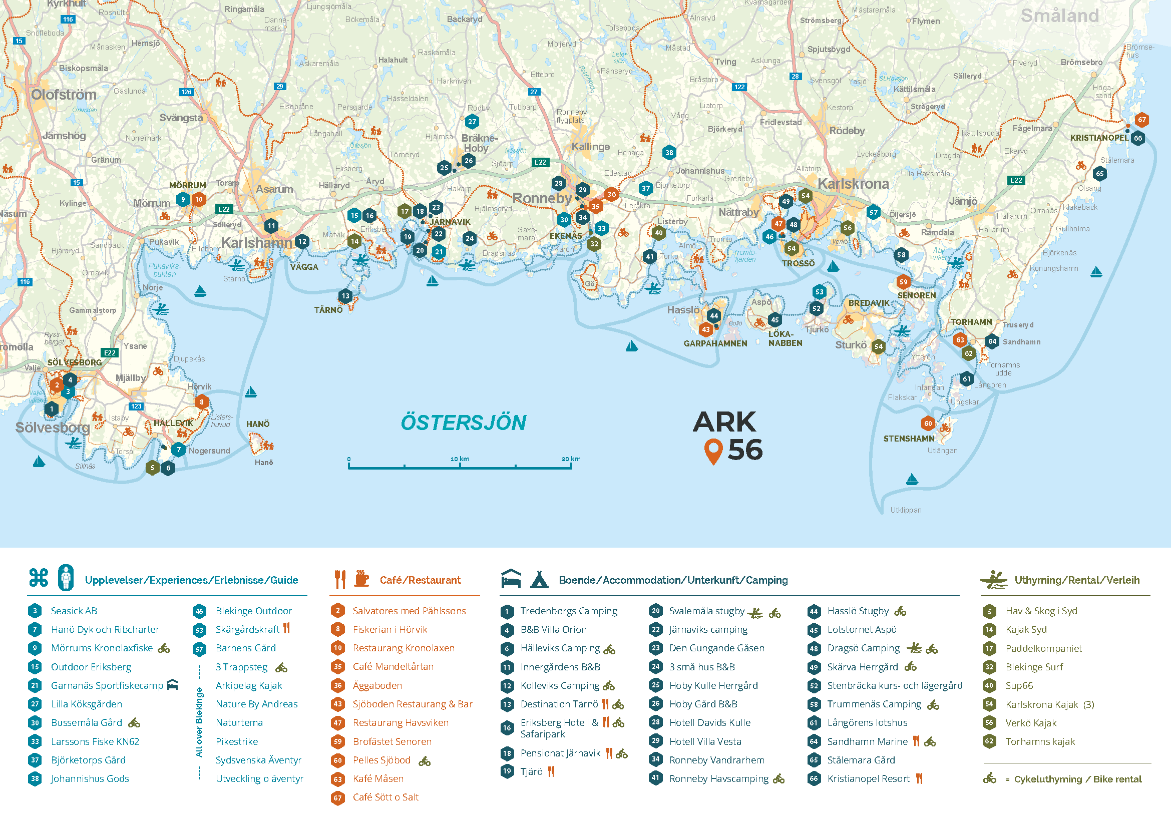 New map of all companies in the ARK56 network