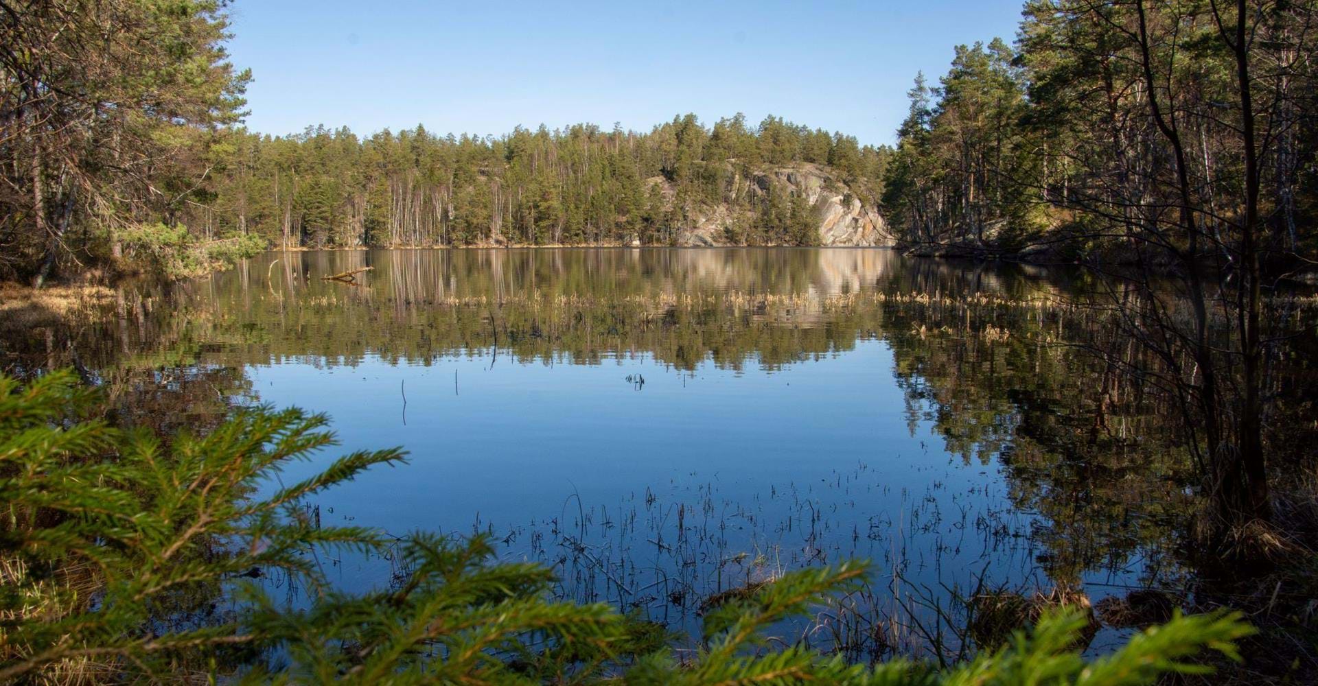 Etapp Fridhemsrundan i Norrköping.
Bärsjön.