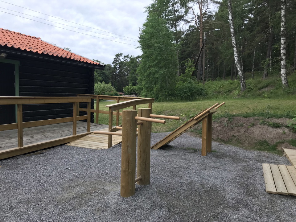 Entré till friluftsgården