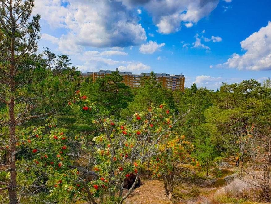 Henriksdalsringen bakom Trolldalen