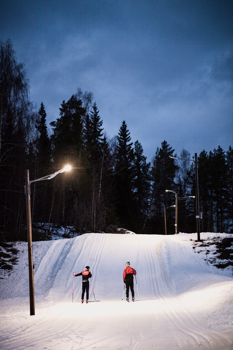 Engelbrektsspåret, Vinterstadion Klackberg