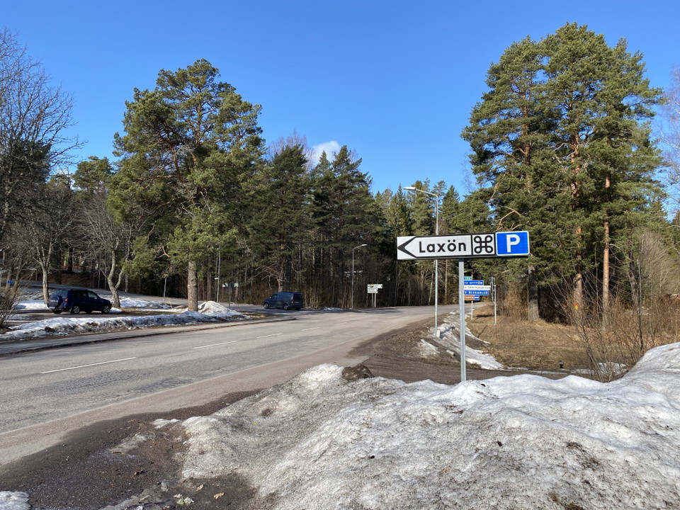 Skylt till parkering