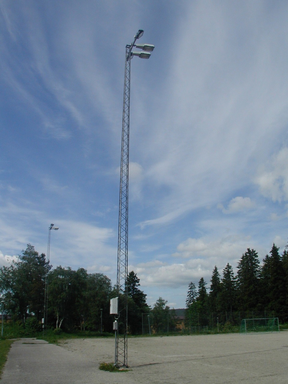 Grusplan vid Ljustadalens IP