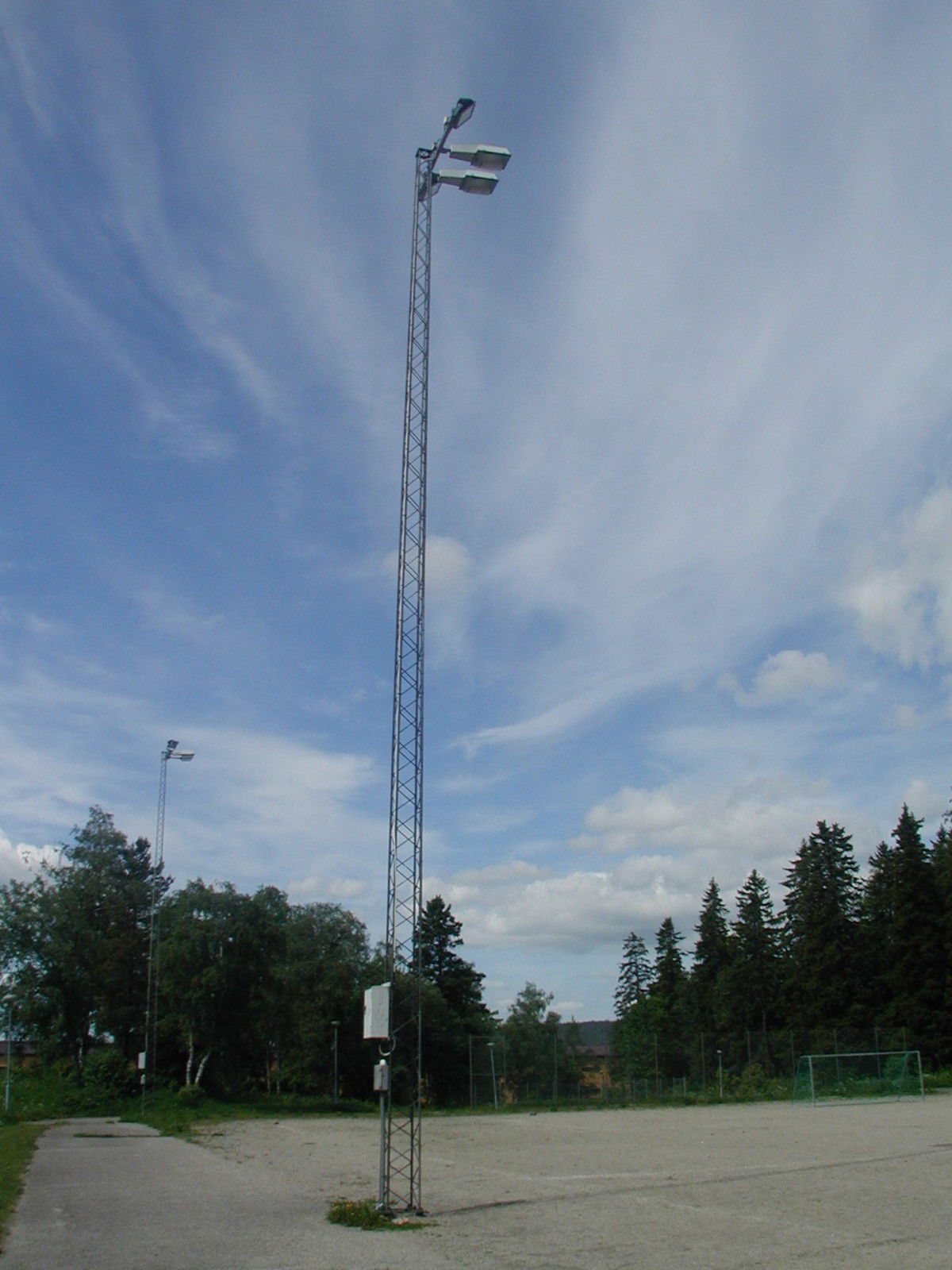 Grusplan vid Ljustadalens IP