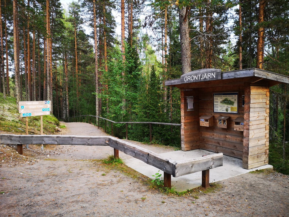 Naturreservatets ingång
