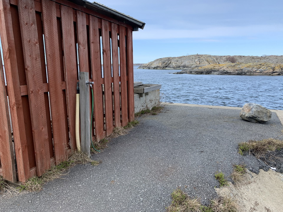 Dricksvattenkran i Norrhamn. 