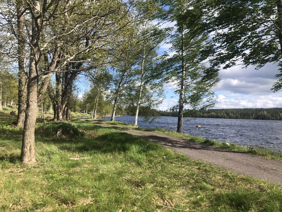 Banvallen i Sävsjöström