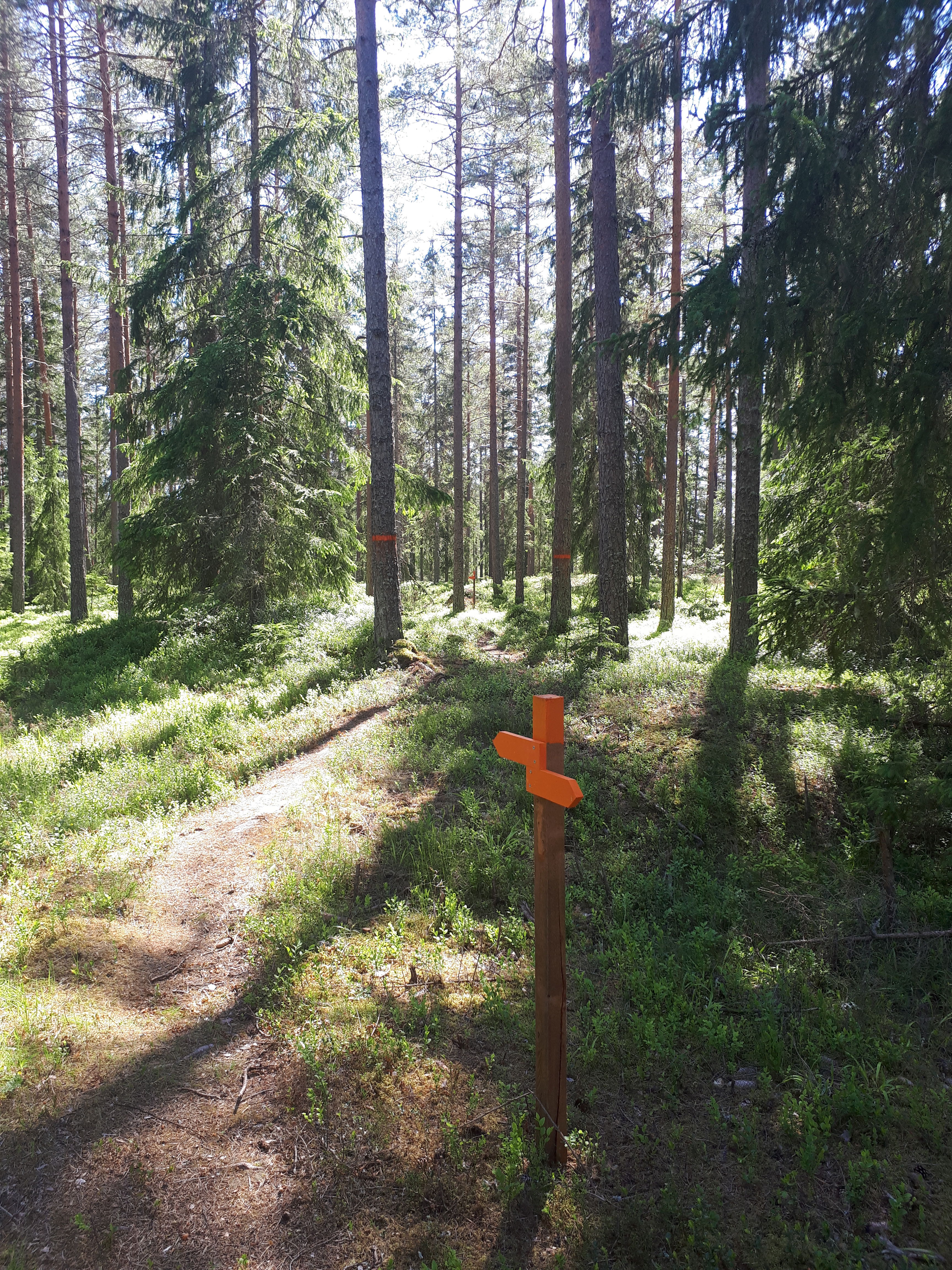 Välmarkerat och enkelt att hitta