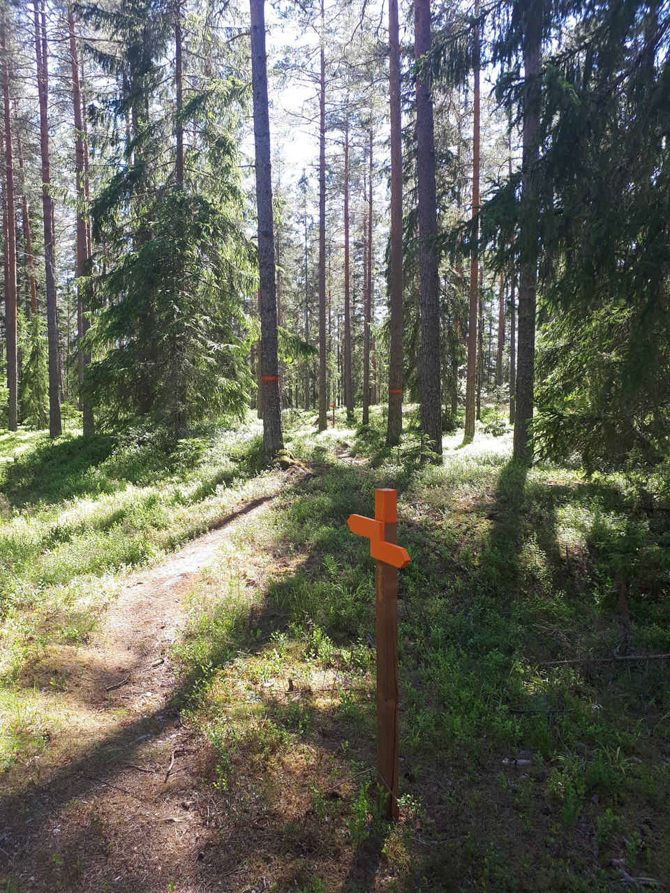 Välmarkerat och enkelt att hitta