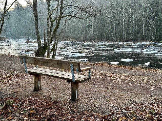 Rastbänk, Käringahejan