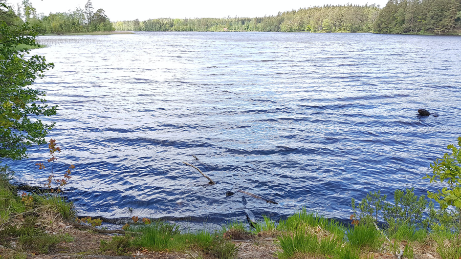 Långesjön – Sandsjön, Hallandsleden