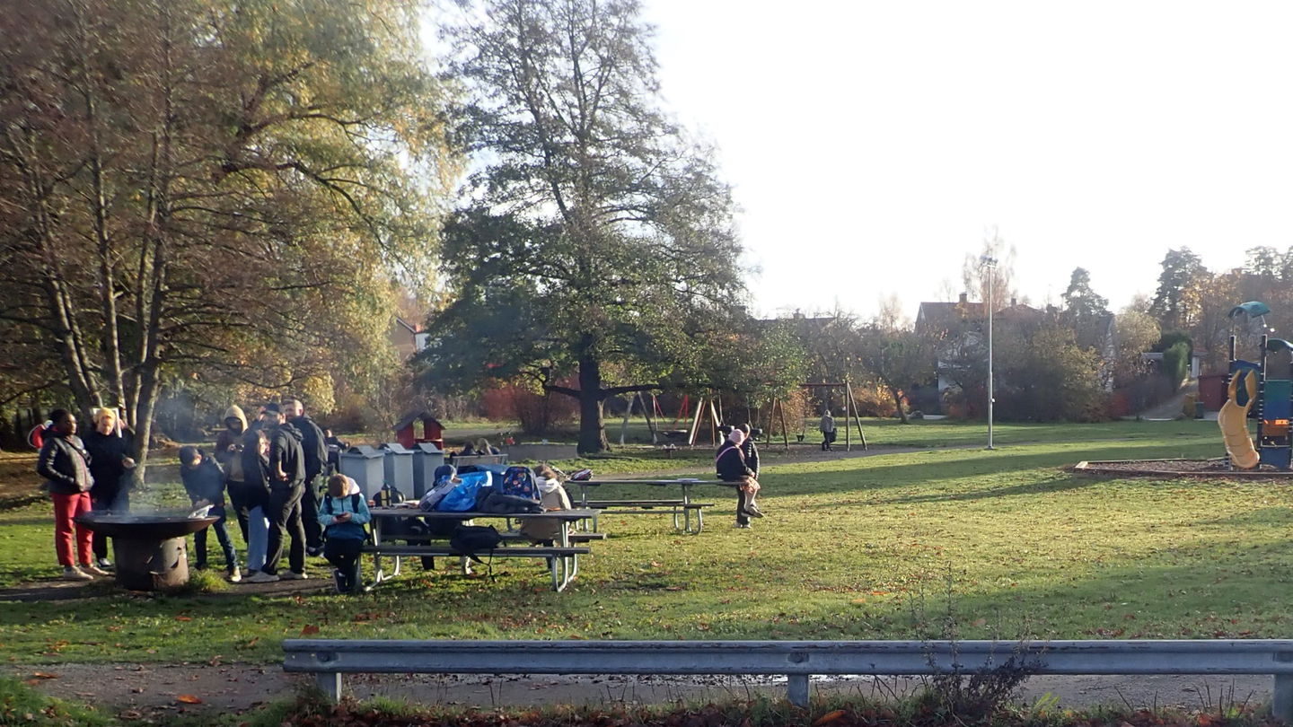 Kottlabadets grillplats. Foto Lidingö stad