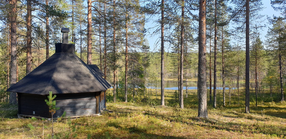 Privat fisketjärn, endast bokade besök