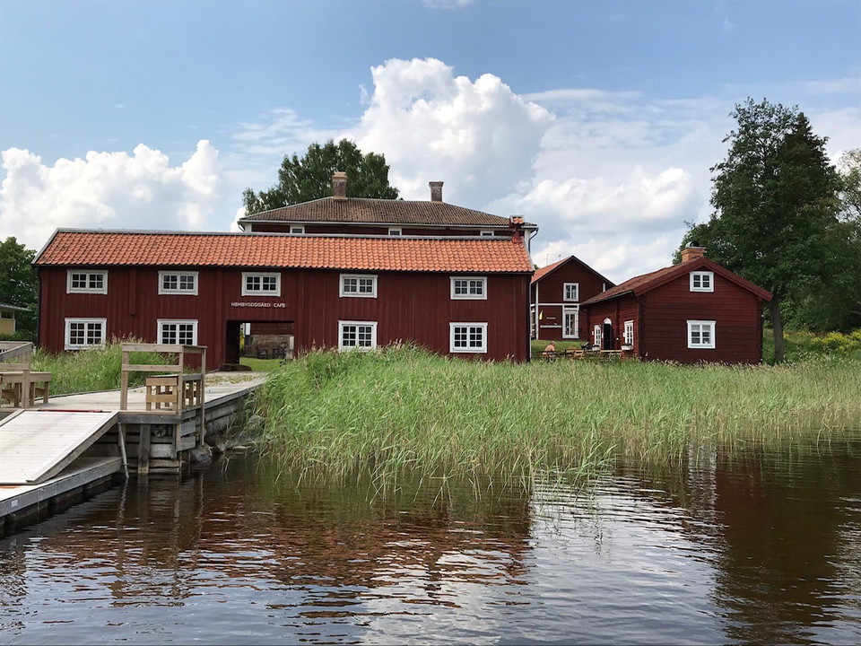 Vy från sjön Norra Barken