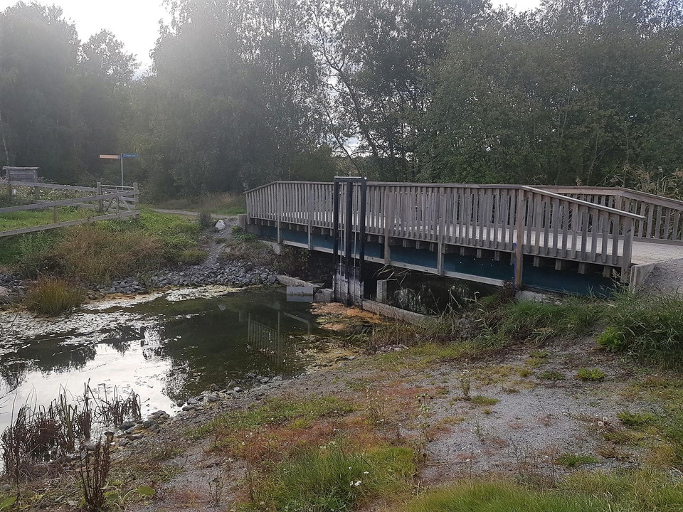 Vattendämmet vid Edsån.