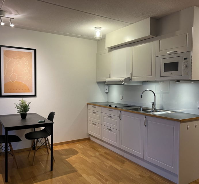 Interiör av Hotell Bro i Kristinehamn.