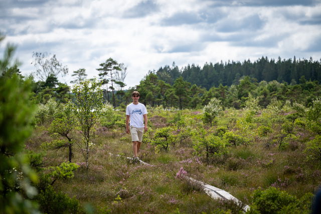 Del av långa leden (Längd: 2,9 kilometer)Årshultsmyren