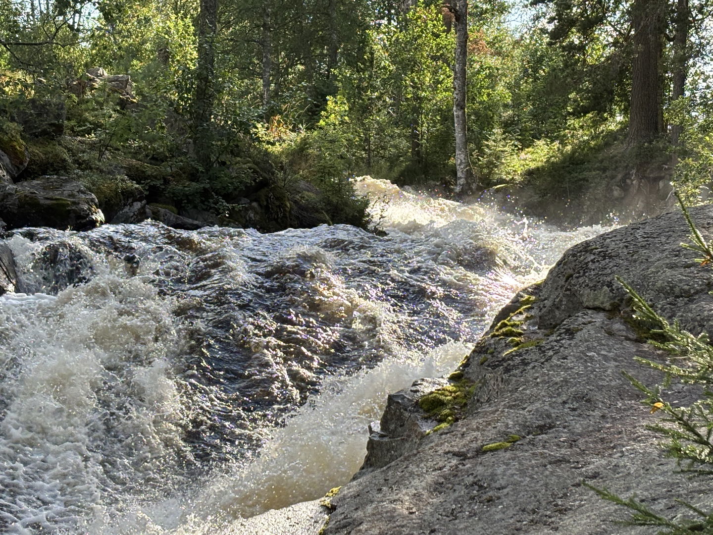 Vy över Skräddartorpsfallet
