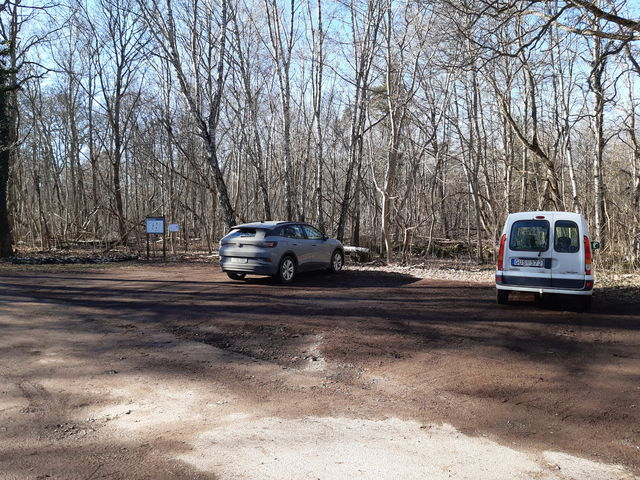 Parkering, Vickleby ädellövskog