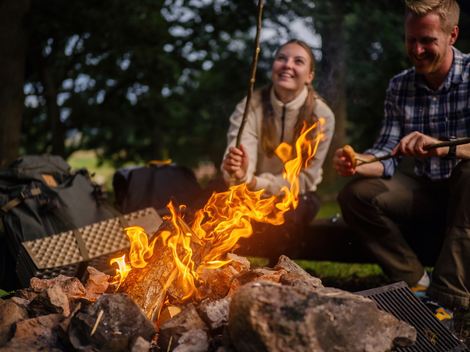 Elda säkert i skog och mark