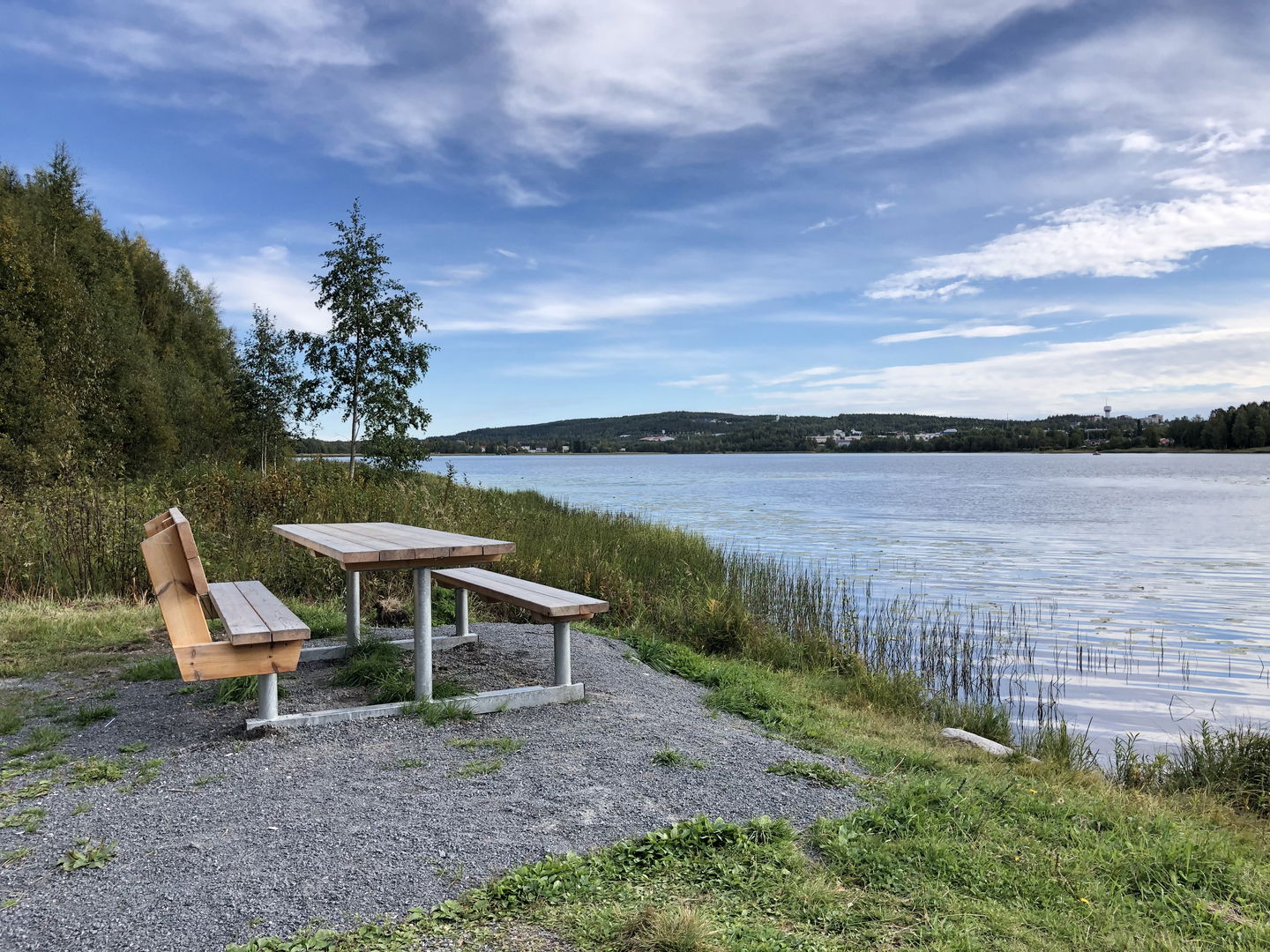 Tillgängliggjort bänkbord