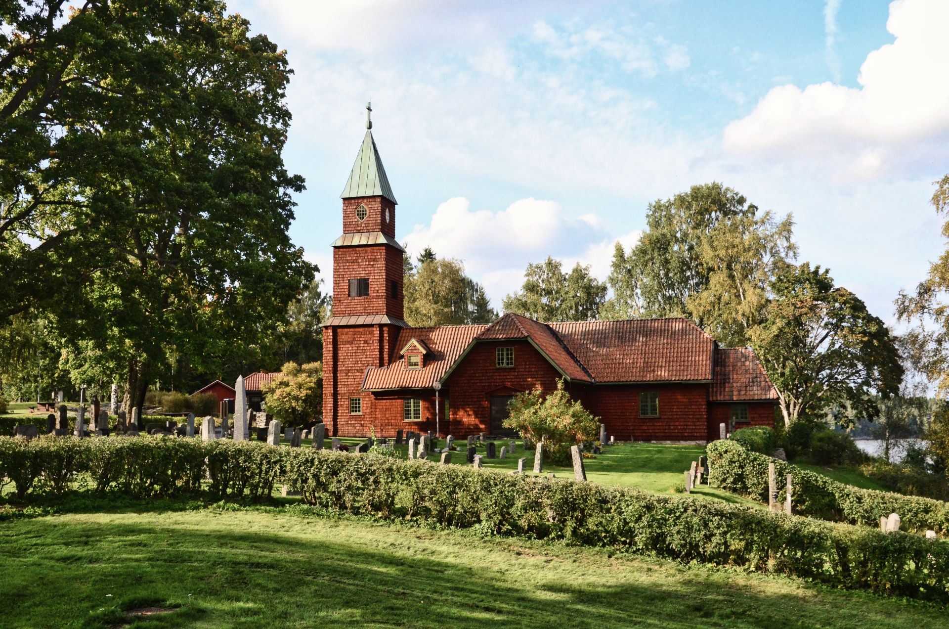 The church of Trankil, Lennartsfors