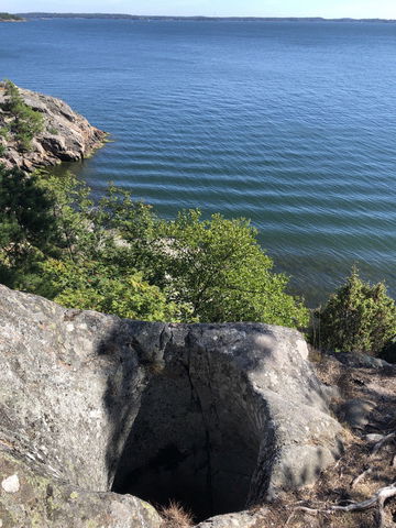 Jättegryta, Fifång