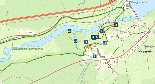 Nissaström, Naturreservat