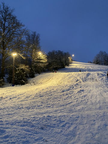 Skidbacken i Odensvi