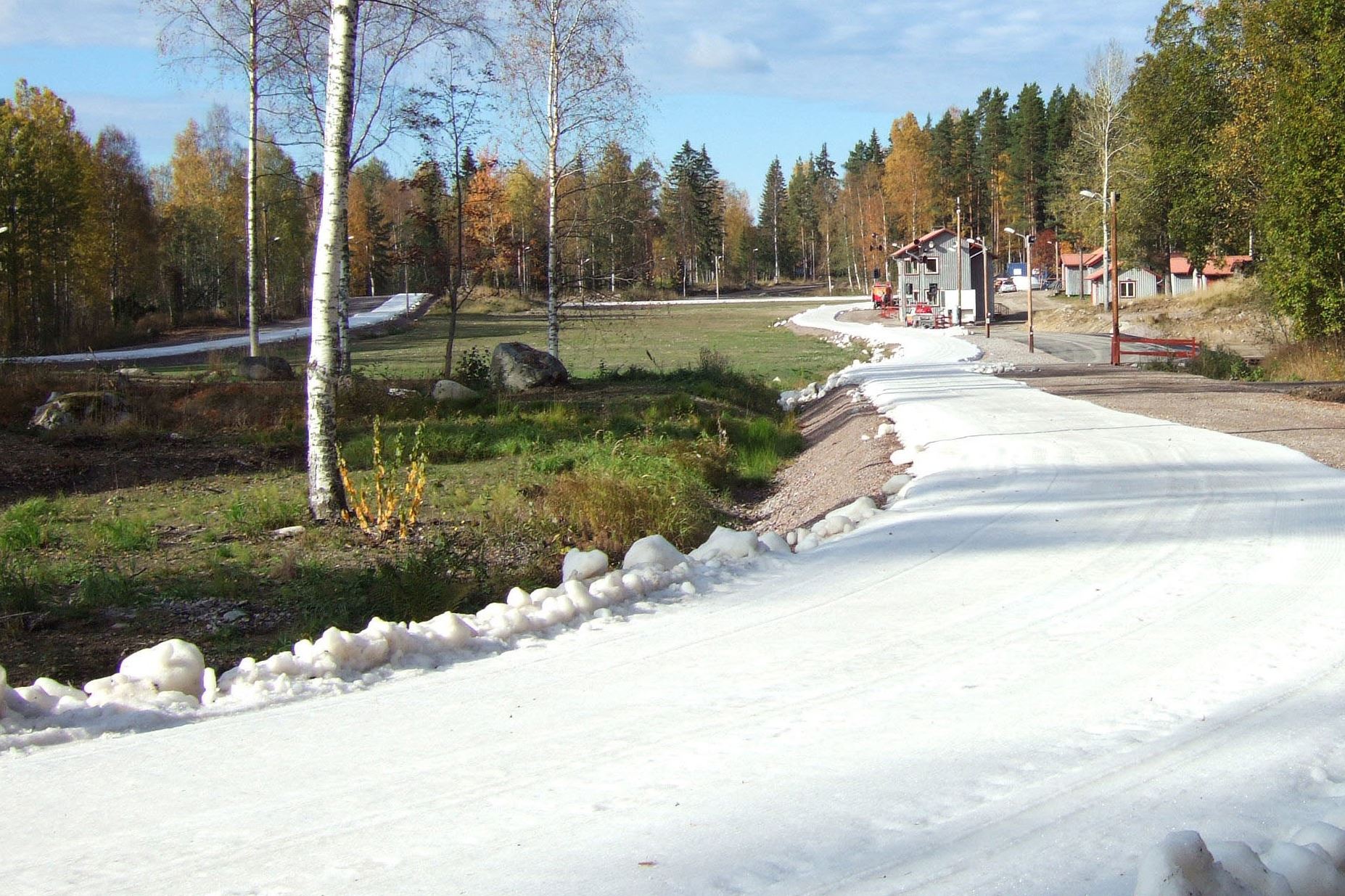 Konstsnöspår