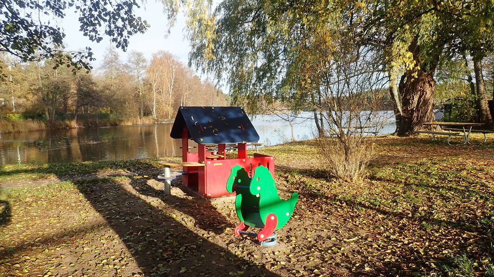 Kottlabadets lekplats. Foto Lidingö stad