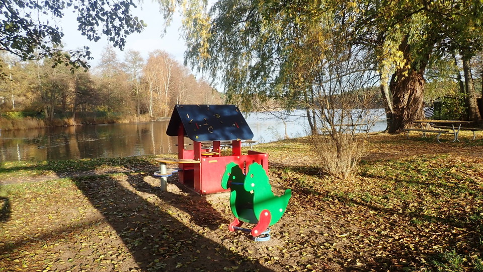 Kottlabadets lekplats. Foto Lidingö stad