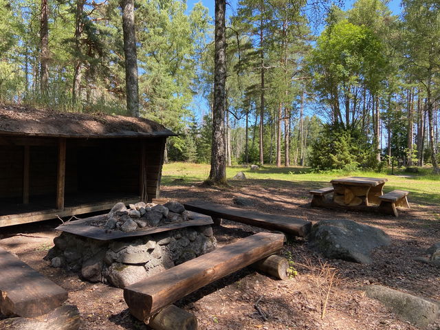 Lägerplats, Härjarö Österby udd