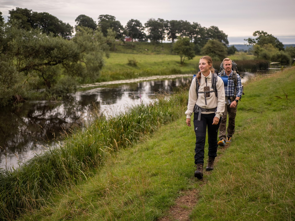 Vandring och skidåkning