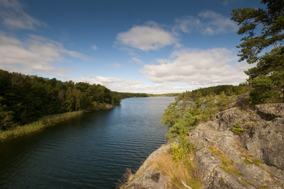 Utsikt över sjön Flaten. Foto: Johan Pontén
