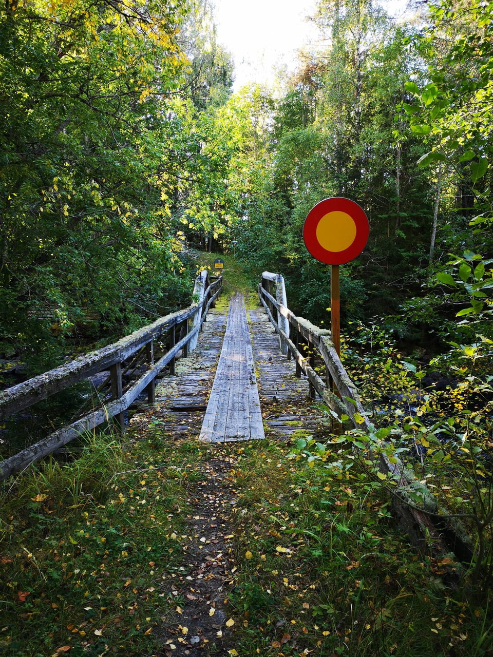 Bro över Svågan i Långmor