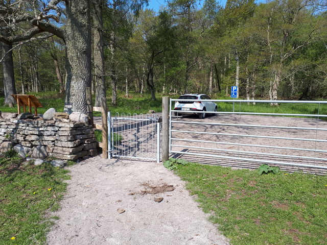 Parkering för rörelsehindrade, Ottenby