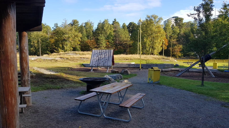 Äventyrsparken. Foto Lidingö stad