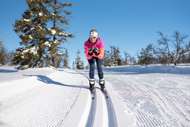 Längdspår Storhogna 1 km