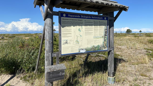 Informationsskylt Nordudden