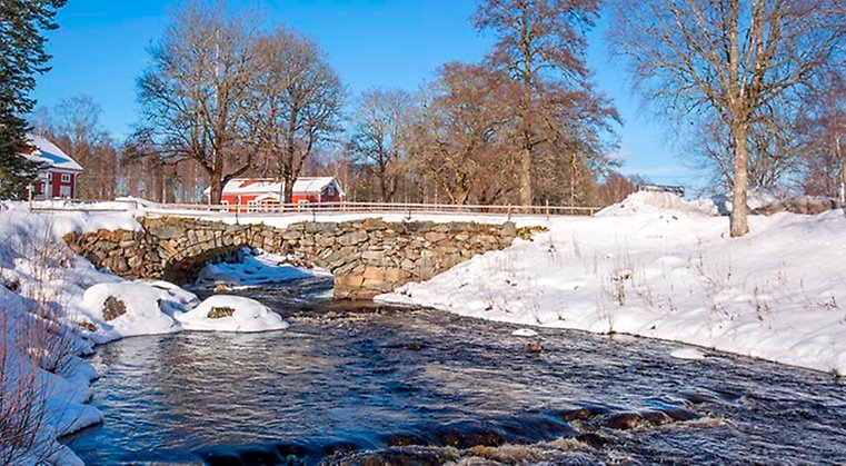 Rastälven vid Grängshyttan.