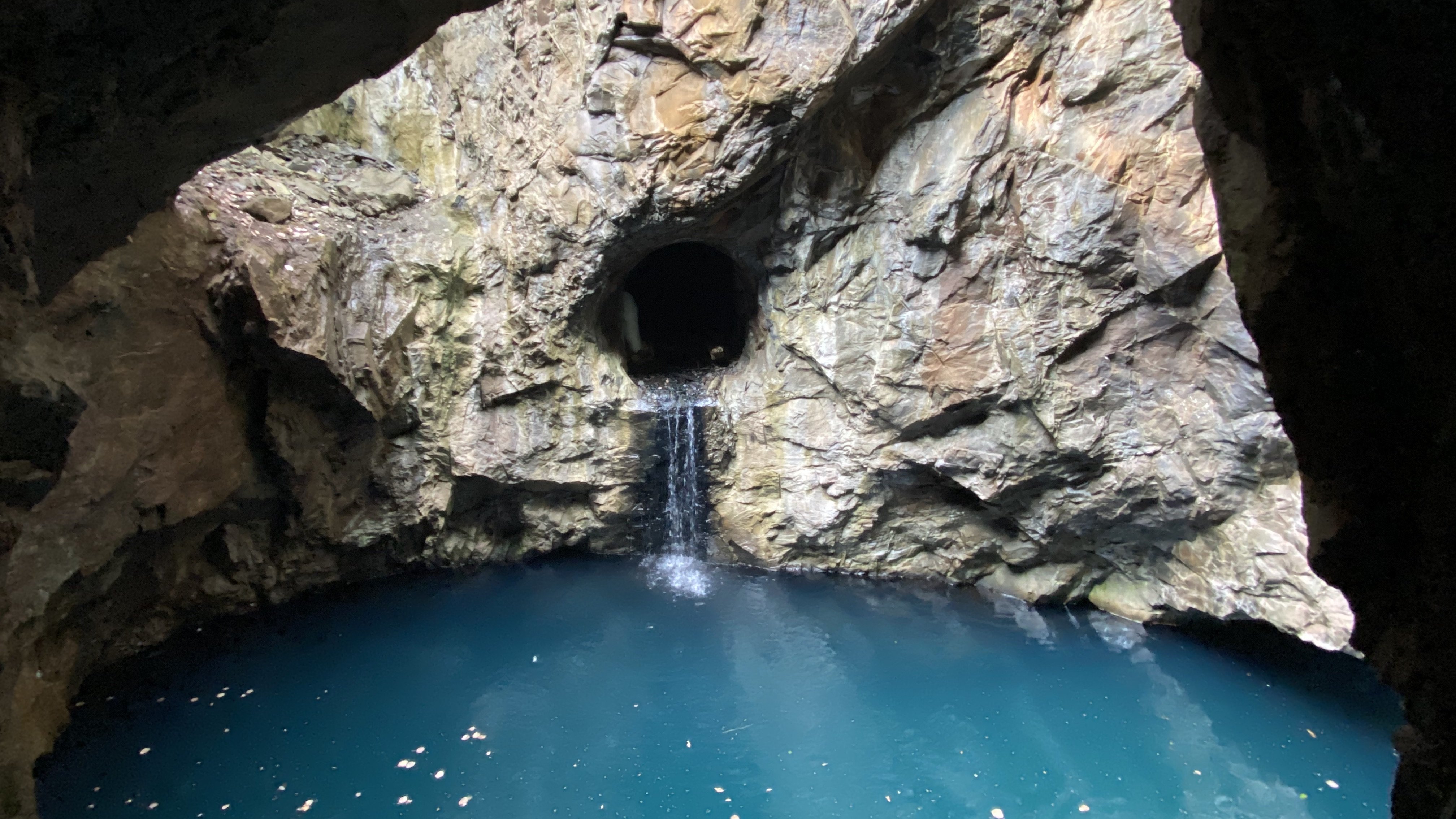 Blå grottan vid Klackberg