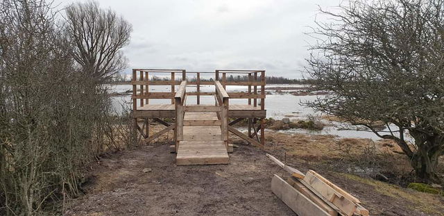 Fågelplattform Södra utmossen