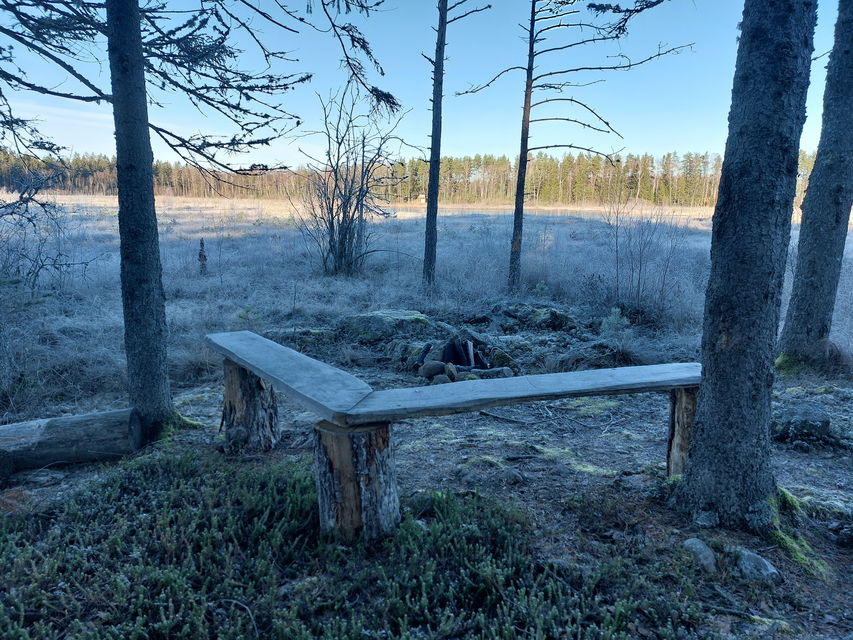 Sittplats för en kvartett