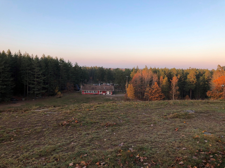 Utsikt från en av backarnas topp