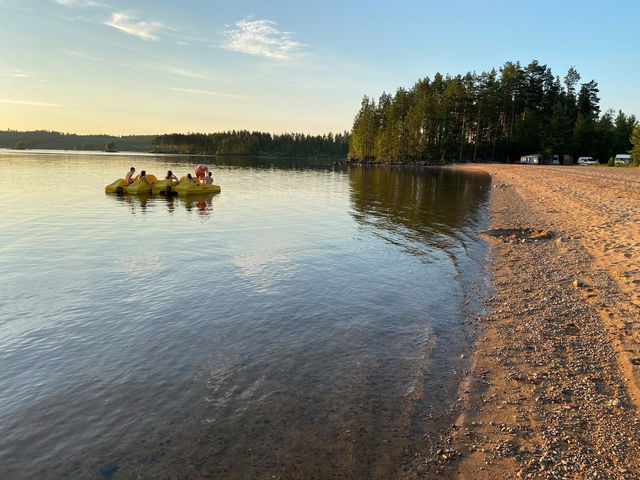 Storsands badplats, Holmsjön