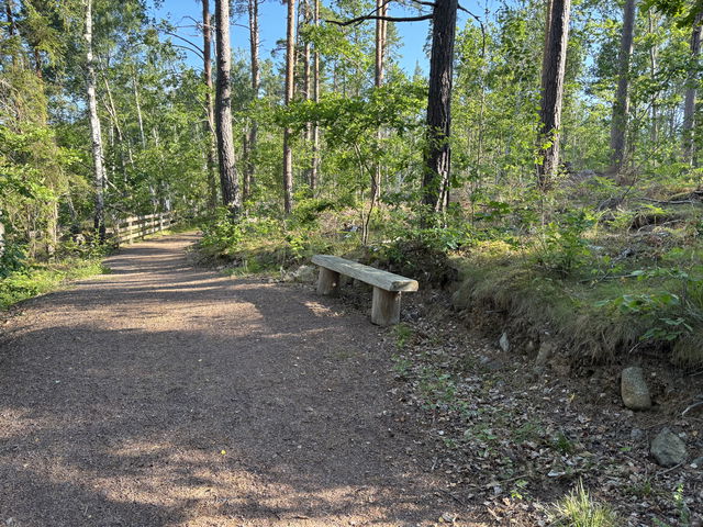 Bench, Alsterån